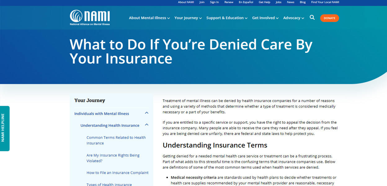 What to Do if Insurance Denies Your Care
