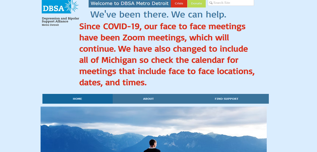 The Depression And Bipolar Support Alliance Of Metro Detroit