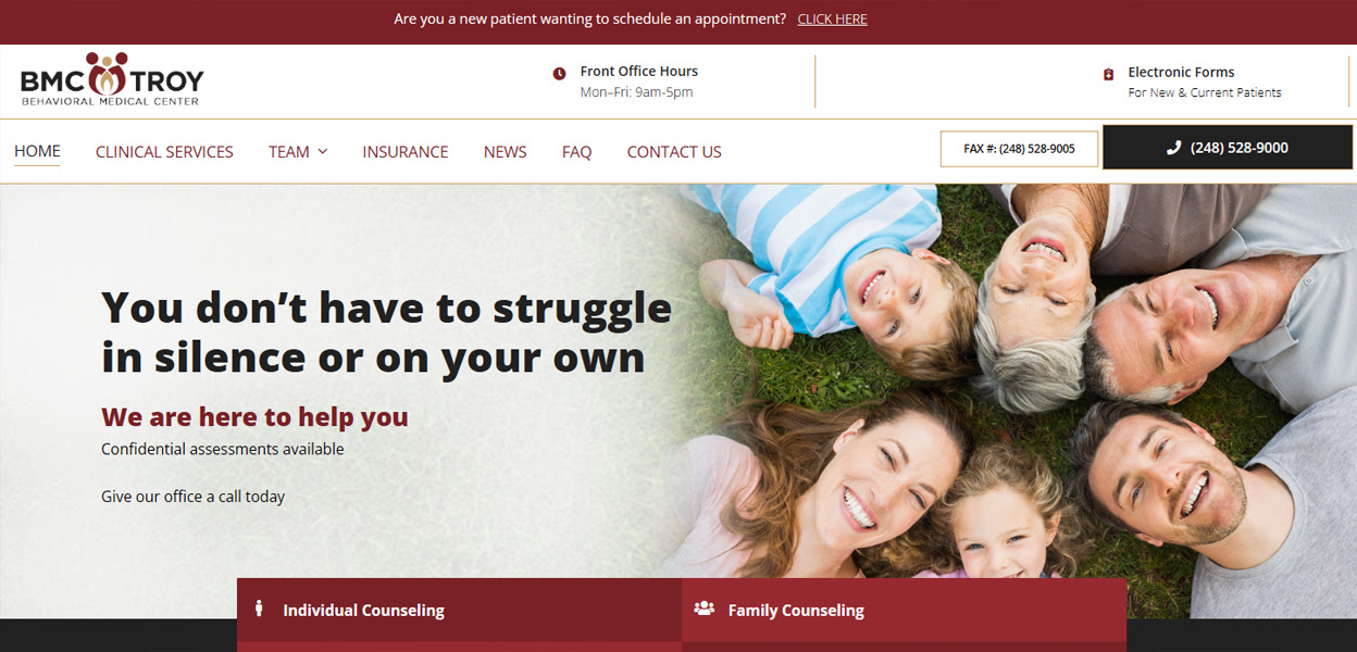 Behavioral Medical Center In Troy