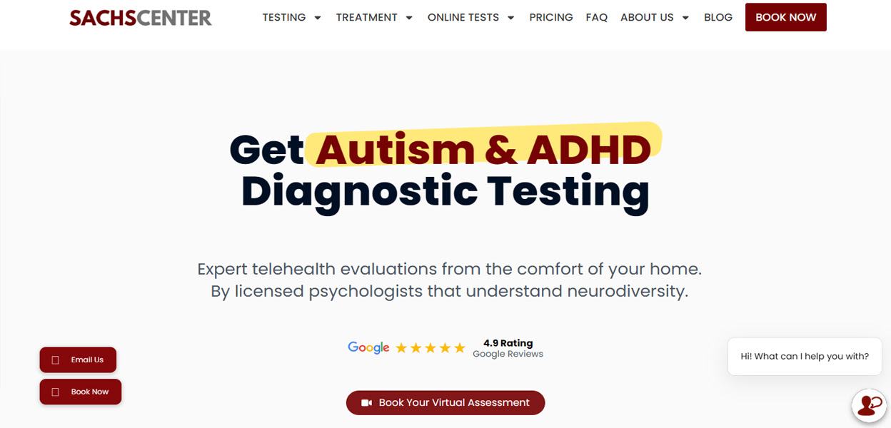 Sachs Center And Other Virtual Providers